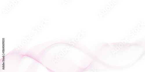 Abstract pink wavy lines Digital frequency track equalizer background. Curved wave smooth stripe seamless pattern. Wave lines created using blend tool. graphic design template banner business wave.