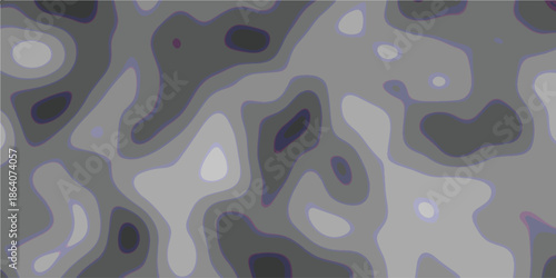 Abstract topographic map style background with contour lines in shades of gray and subtle purple and pink outlines creating a layered and dimensional visual texture