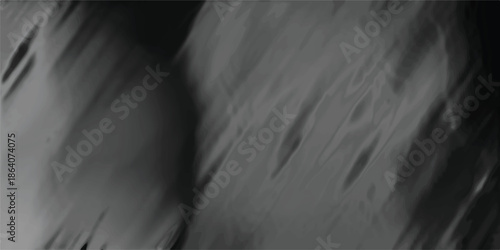 Dark monochromatic abstract background with blurred diagonal streaks and shadowy organic forms creating a dramatic and moody visual texture for atmospheric design elements