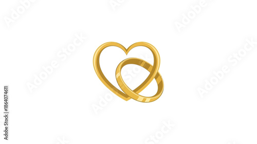 Valentine's Day Love Letter with Hearts and Romantic Message