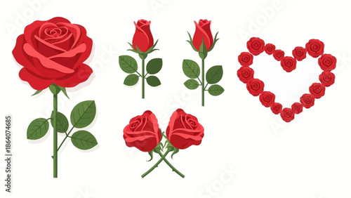 Box of assorted heart-shaped chocolates with decorative ribbon