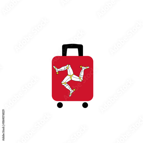 Isle Of Man Flag Travel Bag In Icon