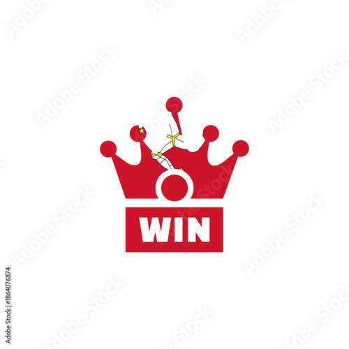 Isle Of Man Flag Win In Icon