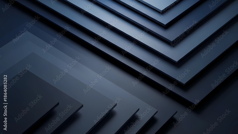 Obraz premium Dark Layered Line Abstract Background