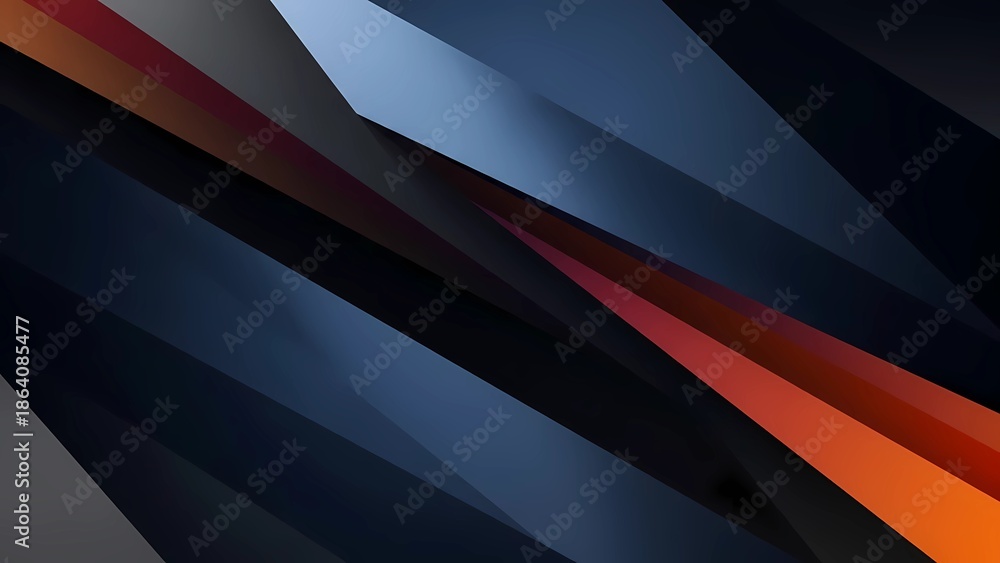 Obraz premium Dark Diagonal Abstract Wave Background