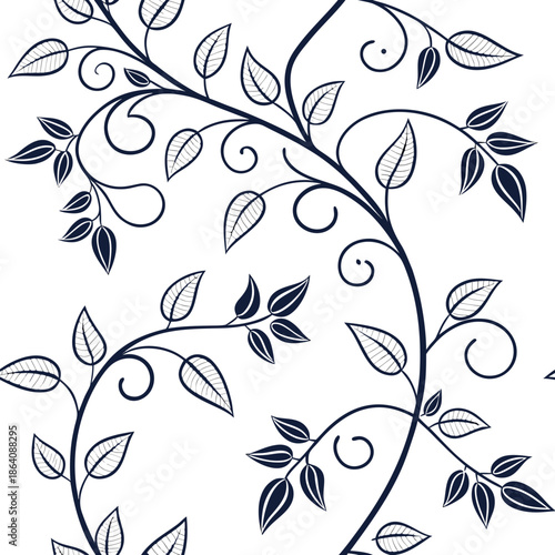 Elegant vine pattern