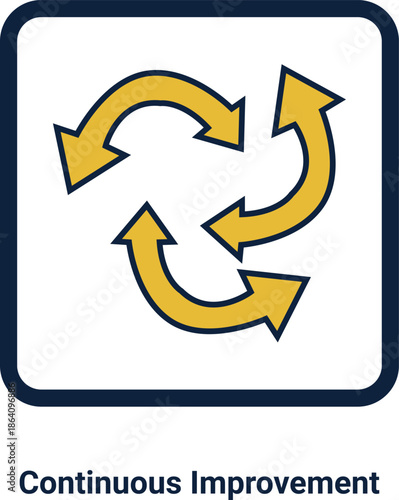 Continuous Improvement Cycle Icon