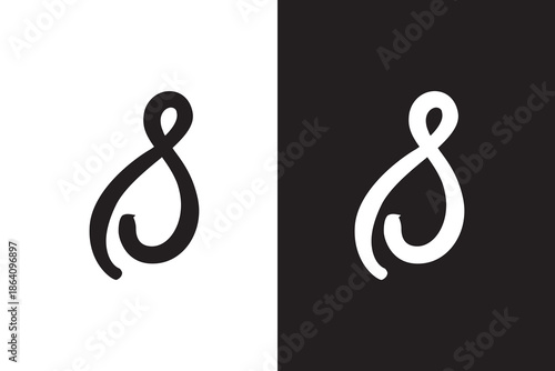 Ampersand symbols and sign collection. Custom hand drawn ampersand icon for invitations and letters in eps 10.