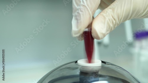 Laboratory. Spectrometer apparatus for material research. Laboratory apparatus for research. Human science. Material for laboratory research. Medicine