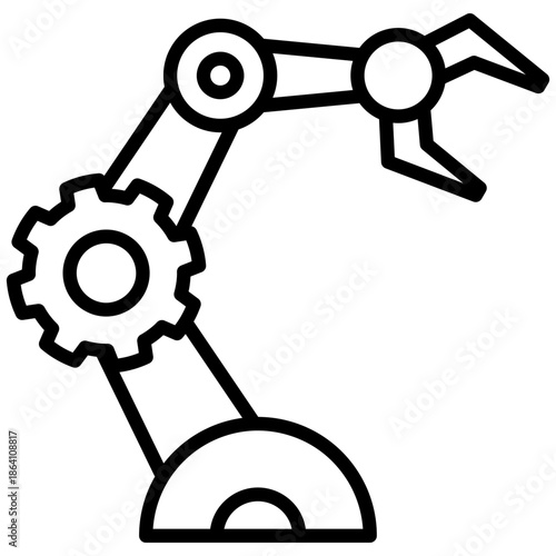 Robotic Arm Icon