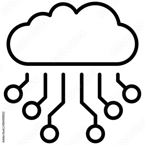 Cloud Computing Icon