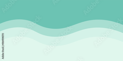 Flowing dark blue curve shape with soft gradient vector abstract background, relaxing and tranquil art, can illustrate health medical or sound of music.
