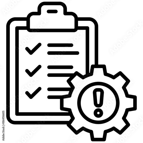 Risk Evaluation Icon