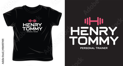 henry tommy  graphic victor art t-shirt design print template