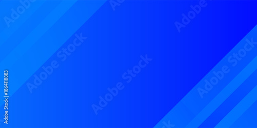 Abstract blue background with diagonal lines. Dynamic shapes composition. Vector illustration