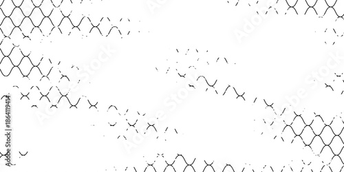 Mesh texture for fishing nets. Grunge pattern for sportswear or soccer goal