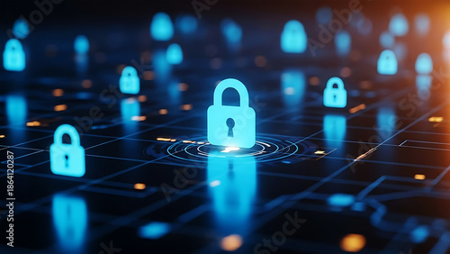 Secure data protection with advanced lock system