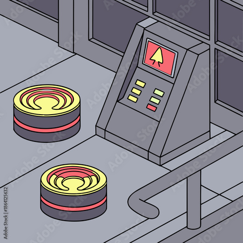 Urgent time alert icon using pulse rings to indicate limited time offers, deadlines, and real-time scheduling notifications