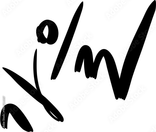 계절 캘리그라피 가을_ 한국어