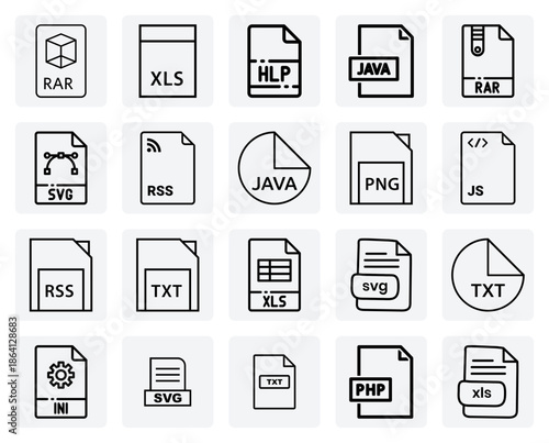 A Collection Of Developer And Designer File Types – From Code And Cad Files To Archives And Spreadsheets