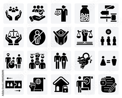Protecting Families And Individual Dignity – Visuals Representing Family Protection, Legal Equality, And Human Rights