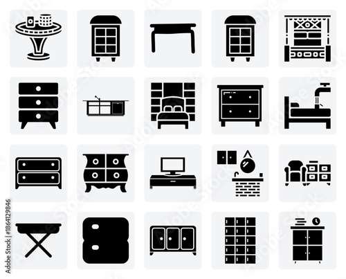 Bedroom, Dining, And Living Room Furniture – Nightstands, Card Tables, And China Cabinets For A Complete Home Setup