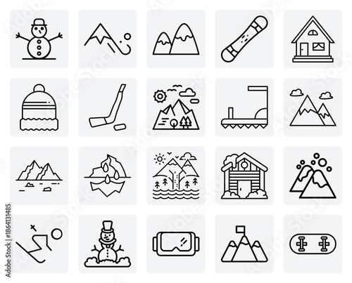 A Snowy Mountain Retreat – A House In The Mountains For Snowboarding And Winter Fun With A Beanie.