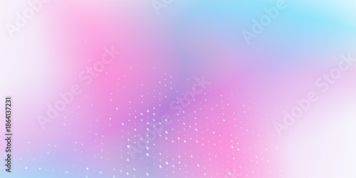 A soft, pastel gradient background displays a subtle dotted pattern, transitioning smoothly from light blue to vibrant pink.