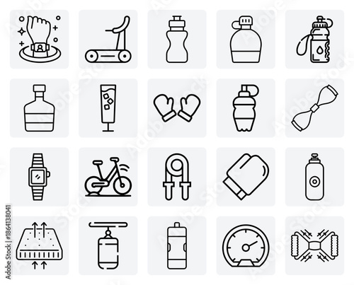 Tools For Strength And Cardio Training – Boxing Gloves, Chest Expanders, And Hand Grips For Varied Exercises