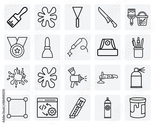 Recognizing Artistic Excellence – Representations Of Artists, Awards, And The Tools Of The Trade Like Paint And Software.