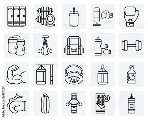 Daily Workout Routine And Fitness Goals – Gym Equipment, Boxing, And Healthy Habits For An Active Lifestyle