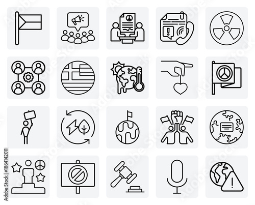 Grassroots Activism And Community Organizing – An Activist With A Flag And Sign Raising Donations For A Cause