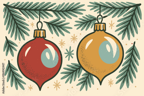 Vector icon ornaments christmas vintage from emojis text bubbles blue cranberry punctuation