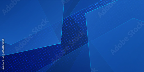 Modern blue white dot pattern gradient texture technology background vector future modern abstract simple
