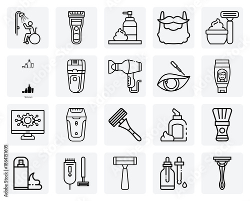 Personal Transformation Through Grooming – A Routine Including Showering, Hair Care, And Applying Skincare Products.