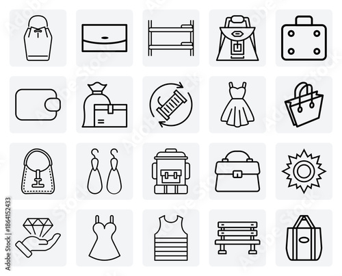 A Mix Of Home Furnishings And Personal Belongings – Sofas, Beds, Bags, And Earrings Representing Everyday Life.