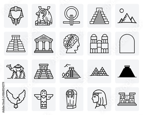 Life Along The Nile River – Dromedary Camels, Eagles, And Scenes From Ancient Egyptian Culture And Belief