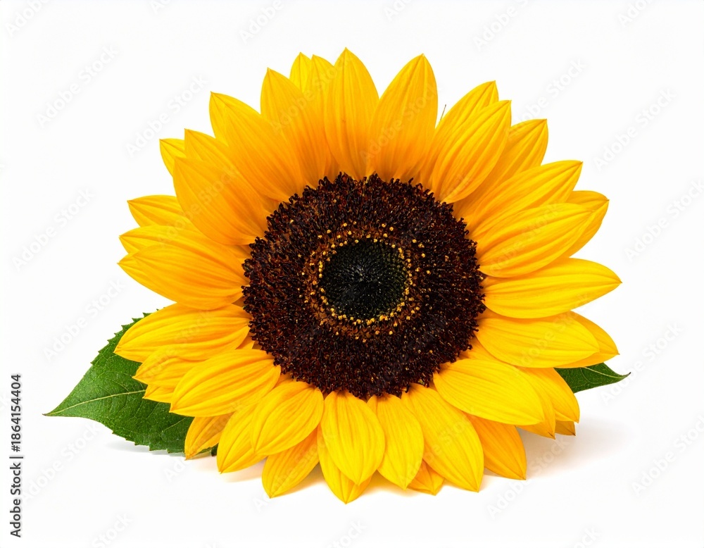 Obraz premium Gelbe Sonnenblume – positive Energie