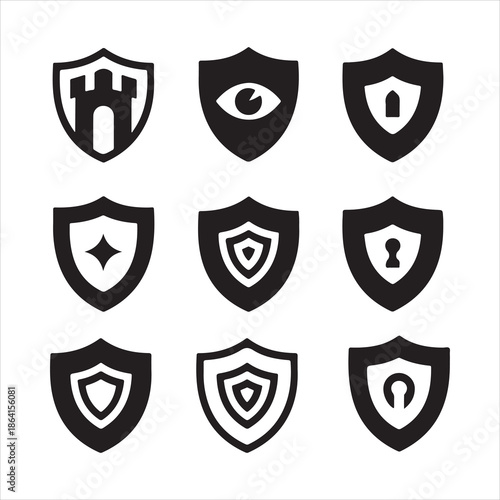 set of shields