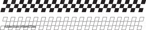 Checkered Flag Racing Pattern Finish Line Vector