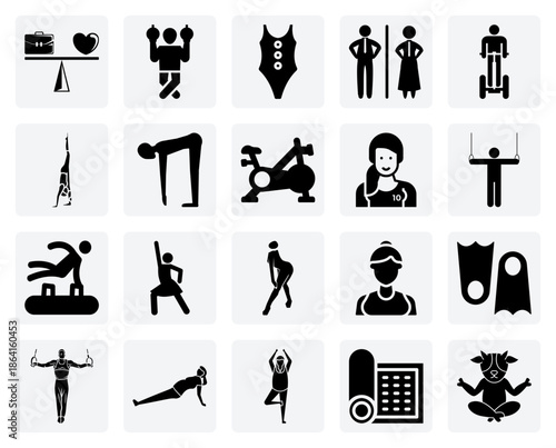 Female Gymnast In Action – Leaps, Balances, And Expressive Moves Showcasing Athleticism And Grace In A Leotard