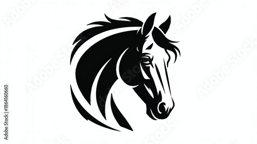 horse head silhouette