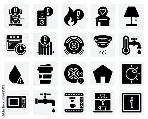 Smart Device Status And Notifications – Doorbell Alerts, Radiator Warnings, And Robot Vacuum Activity Indicators.