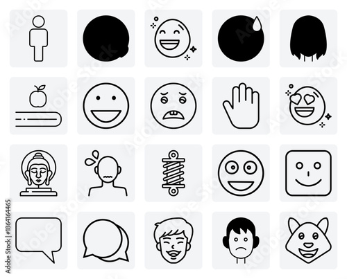 Communicating With Love, Laughter, And Shock – Expressive Faces For Messaging Apps And Online Platforms