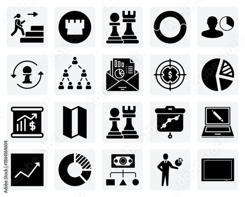 Global Business Ambitions And Financial Goals – Targeting Money And Global Reach With Strategic Planning And Analytics