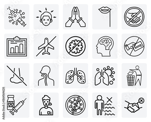 Recognizing Coronavirus Symptoms – Headache, Loss Of Taste And Smell, And Respiratory Issues For Medical Education.