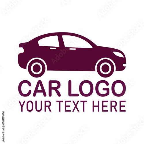 Car logo, clipart design, sports car icon, Colorful, Minimalist Vehicle Side View Graphic, Silhouette, Symbols, motor, service, traffic, creative ideas, vehicle types, simple design,