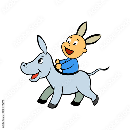 cute baby and animal