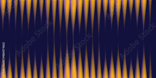 Halftone dots pattern yellow gradient texture grunge background