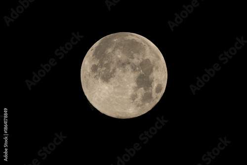 Wolf Moon of January. First Supermoon of the New Year 2026.
